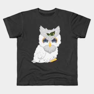 The little white owl- for Men or Women Kids Boys Girls love owl Kids T-Shirt